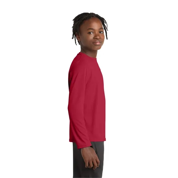 Port & Company Youth Long Sleeve Performance Tee... from ASI 84863 SanMar
