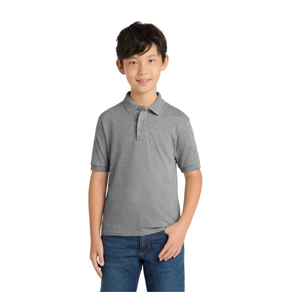 Port & Company Youth Core Blend Jersey Knit Polo.... from ASI 84863 SanMar
