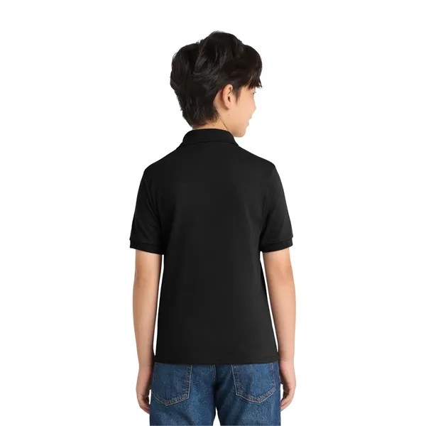 Port & Company Youth Core Blend Jersey Knit Polo.... from ASI 84863 SanMar