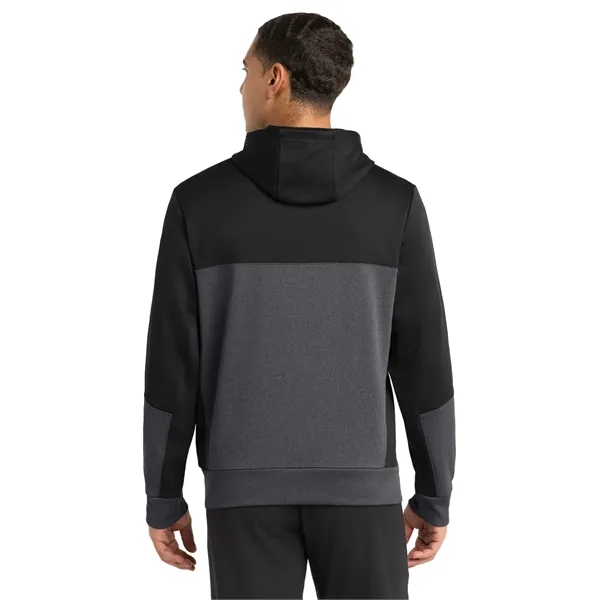 Sport-Tek Tech Fleece Colorblock Full-Zip Hooded Jacket.... from ASI 84863 SanMar