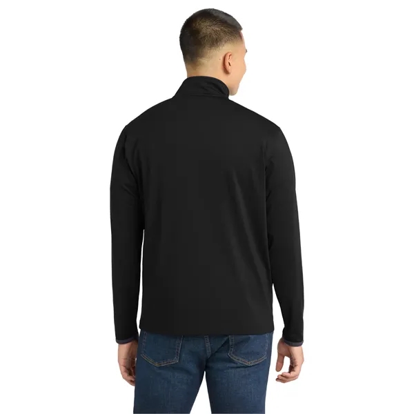 Sport-Tek Sport-Wick Stretch Contrast Full-Zip Jacket.... from ASI 84863 SanMar