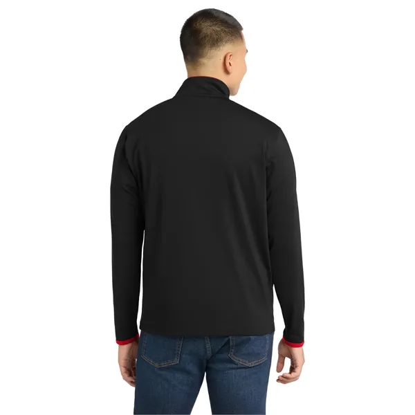 Sport-Tek Sport-Wick Stretch Contrast Full-Zip Jacket.... from ASI 84863 SanMar