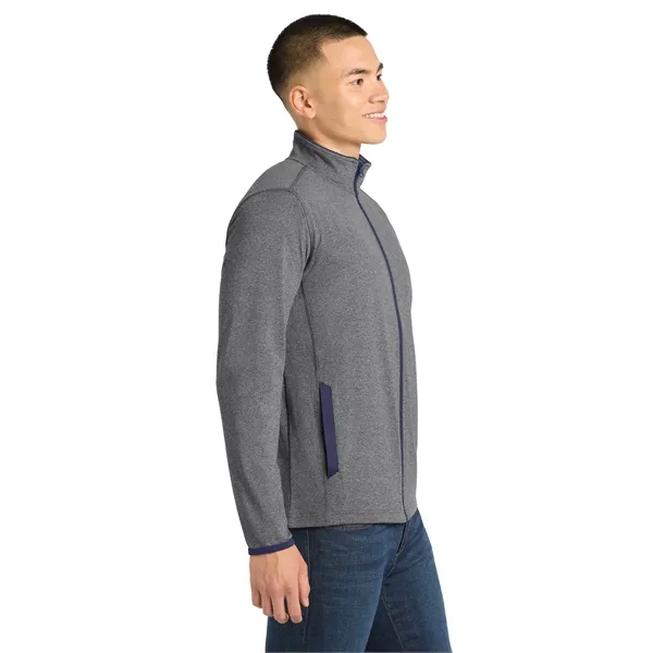 Sport-Tek Sport-Wick Stretch Contrast Full-Zip Jacket.... from ASI 84863 SanMar
