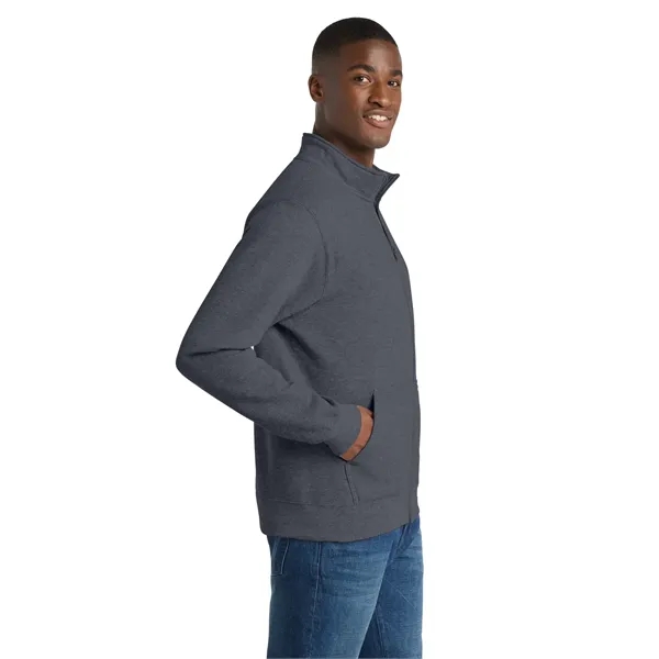 Port & Company Core Fleece Cadet Full-Zip Sweatshirt... from ASI 84863 SanMar
