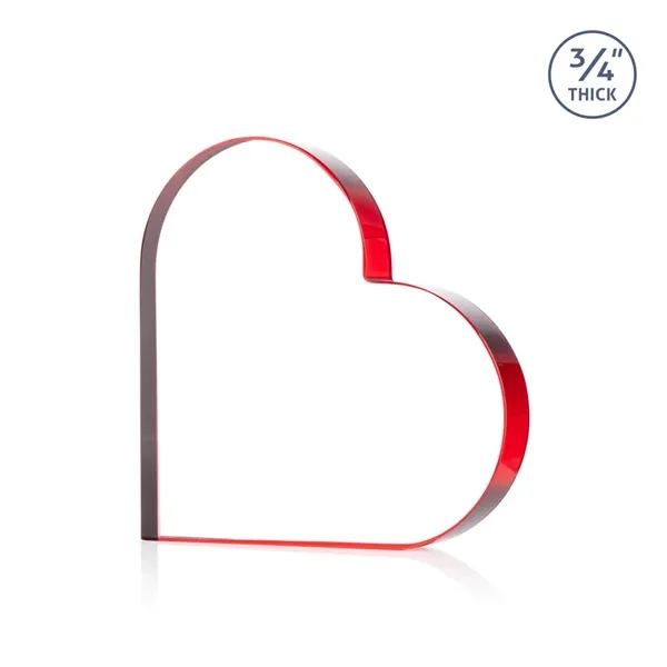 Davina Heart VividPrint™ Award - Red... from ASI 84592 St Regis Group / St Regis
