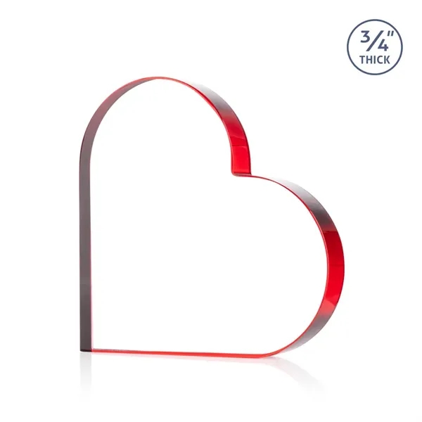 Davina Heart VividPrint™ Award - Red... from ASI 84592 St Regis Group / St Regis