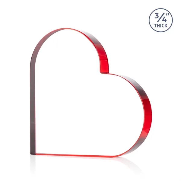 Davina Heart VividPrint™ Award - Red... from ASI 84592 St Regis Group / St Regis