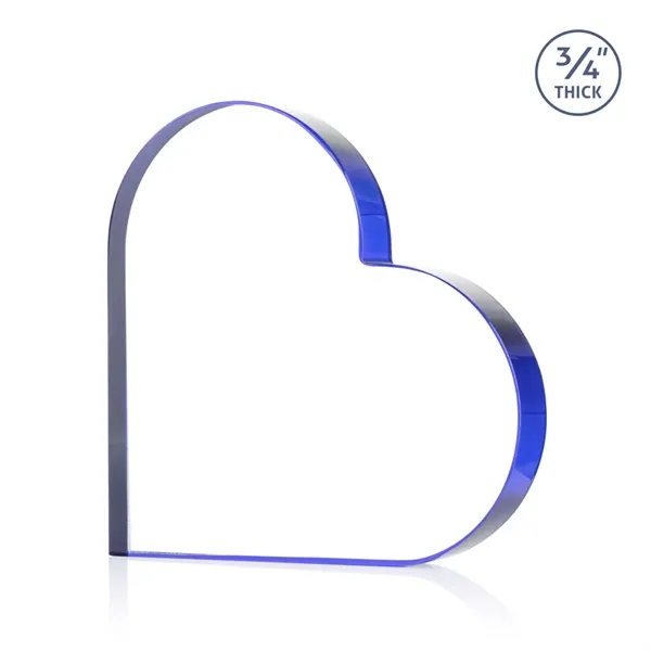 Davina Heart VividPrint™ Award - Blue... from ASI 84592 St Regis Group / St Regis