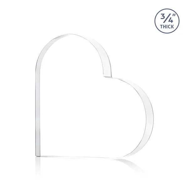 Davina Heart VividPrint™ Award - Clear... from ASI 84592 St Regis Group / St Regis