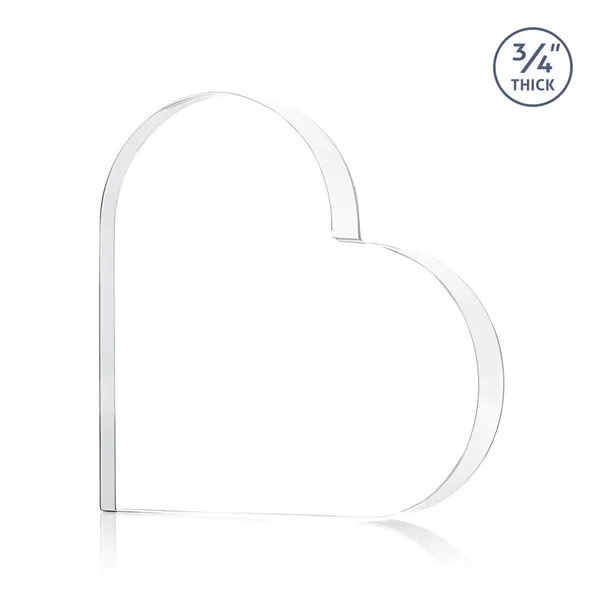 Davina Heart VividPrint™ Award - Clear... from ASI 84592 St Regis Group / St Regis