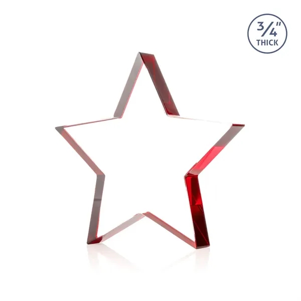 Esna Star VividPrint™ Award - Red... from ASI 84592 St Regis Group / St Regis