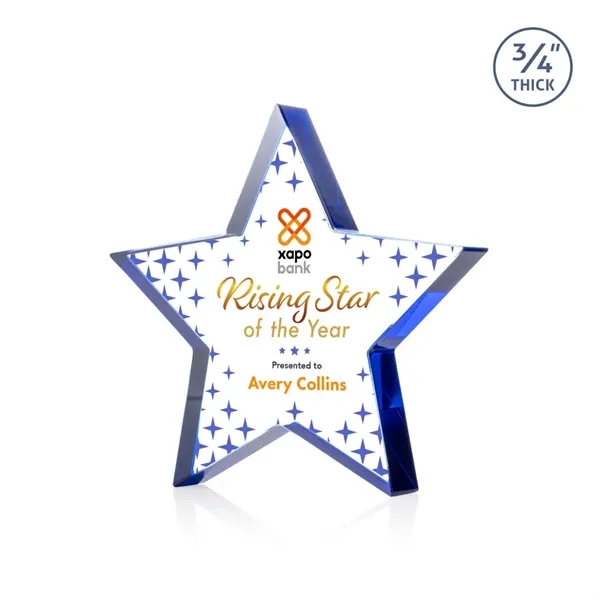 Esna Star VividPrint™ Award - Blue... from ASI 84592 St Regis Group / St Regis