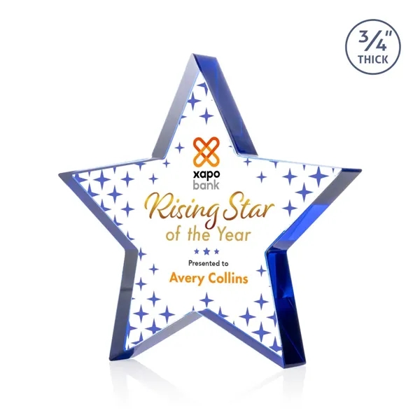 Esna Star VividPrint™ Award - Blue... from ASI 84592 St Regis Group / St Regis