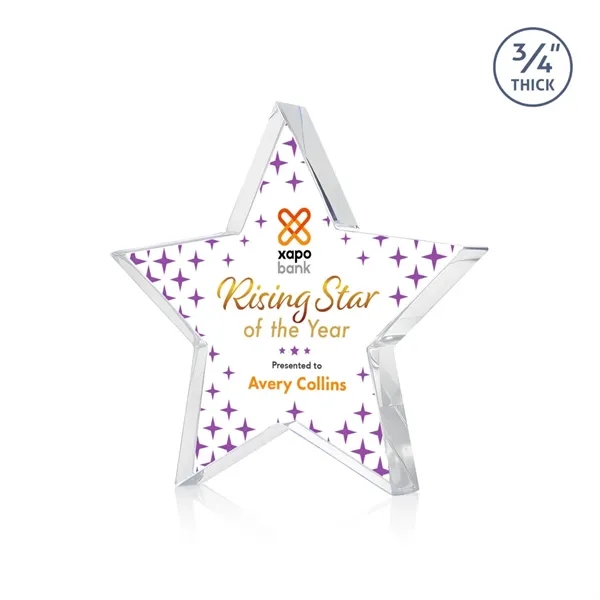 Esna Star VividPrint™ Award - Clear... from ASI 84592 St Regis Group / St Regis