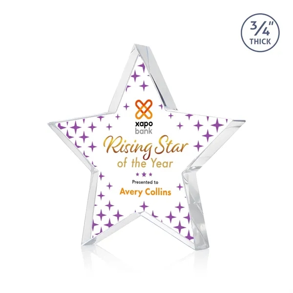 Esna Star VividPrint™ Award - Clear... from ASI 84592 St Regis Group / St Regis