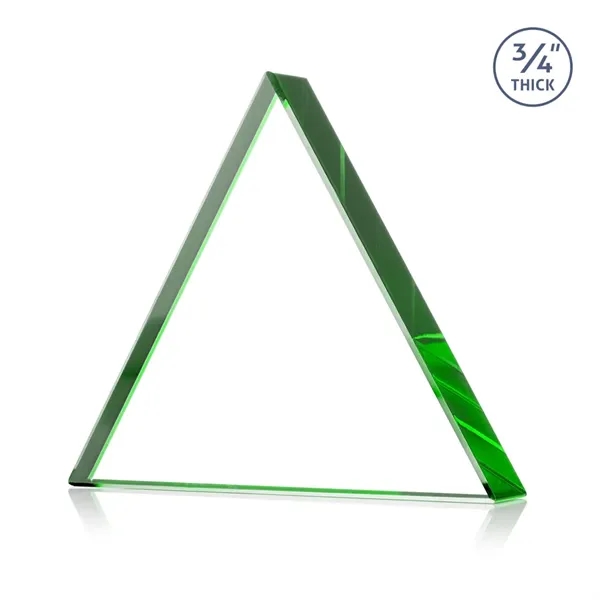 The Adler Triangle VividPrint™ Award is crafted from premium Starfire crystal,... from ASI 84592 St Regis Group / St Regis