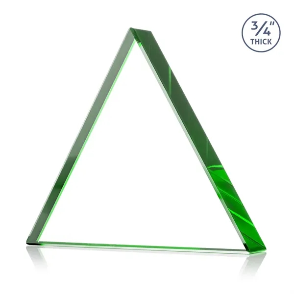 The Adler Triangle VividPrint™ Award is crafted from premium Starfire crystal,... from ASI 84592 St Regis Group / St Regis