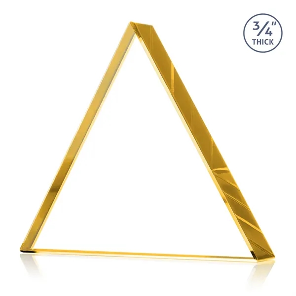 The Adler Triangle VividPrint™ Award is crafted from premium Starfire crystal,... from ASI 84592 St Regis Group / St Regis