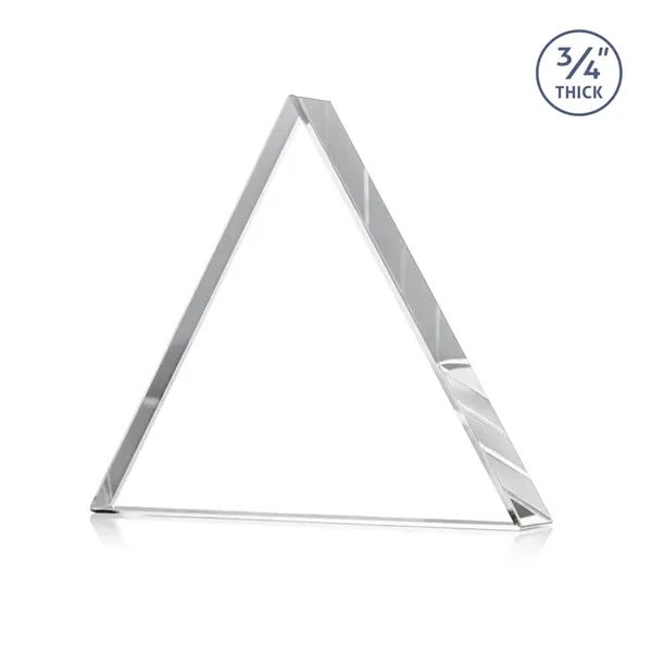 The Adler Triangle VividPrint™ Award is crafted from premium Starfire crystal,... from ASI 84592 St Regis Group / St Regis