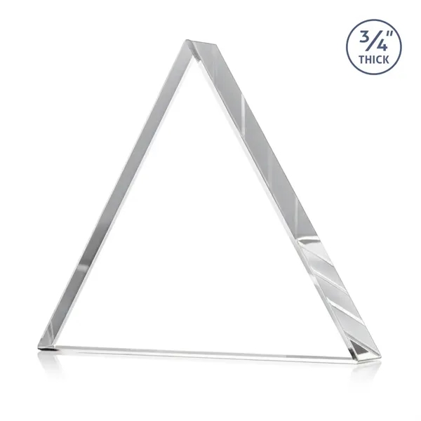 The Adler Triangle VividPrint™ Award is crafted from premium Starfire crystal,... from ASI 84592 St Regis Group / St Regis