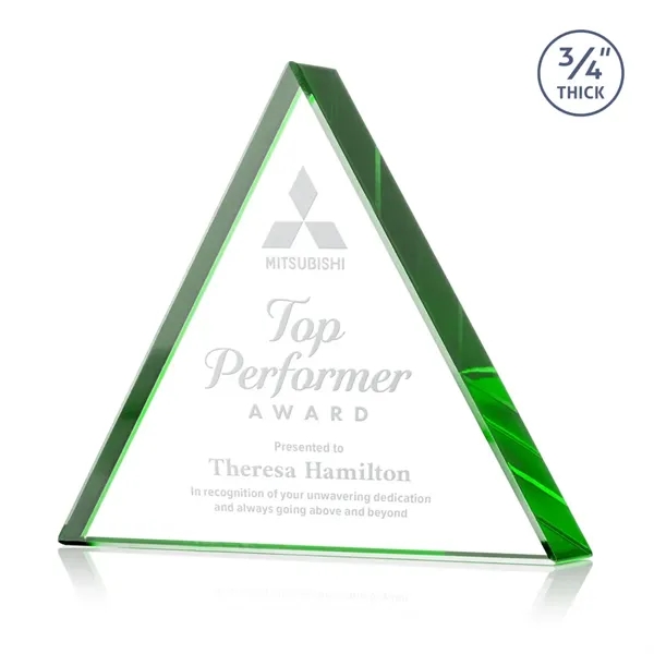The Adler Triangle Award is crafted from premium Starfire crystal, delivering... from ASI 84592 St Regis Group / St Regis