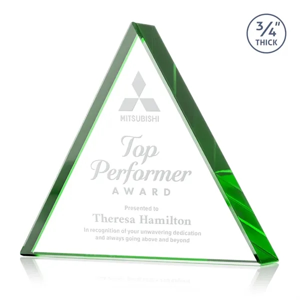 The Adler Triangle Award is crafted from premium Starfire crystal, delivering... from ASI 84592 St Regis Group / St Regis