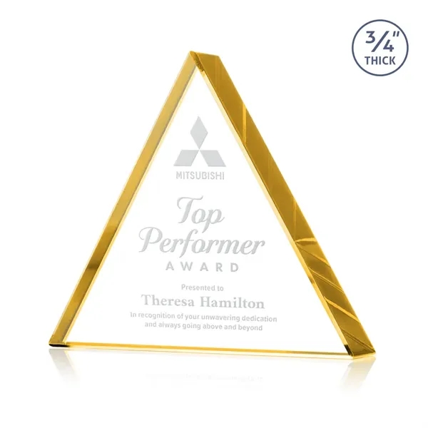 The Adler Triangle Award is crafted from premium Starfire crystal, delivering... from ASI 84592 St Regis Group / St Regis