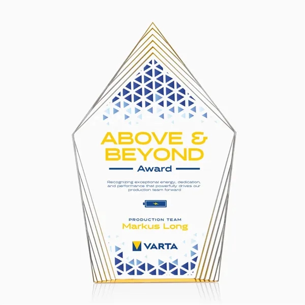 Greyson VividPrint™ Award - Gold... from ASI 84592 St Regis Group / St Regis