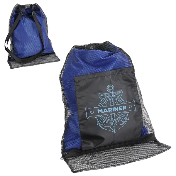 5-Liter Combo Waterproof  Mesh Gear Bag... from ASI 36730 Ariel Premium Supply Inc