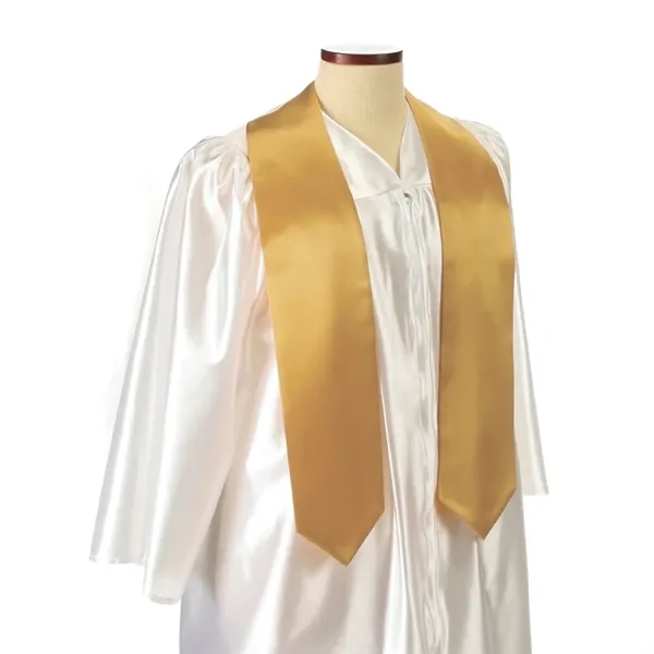 Extra long 72" graduation stole in vegas gold... from ASI 98085 Wolfmark