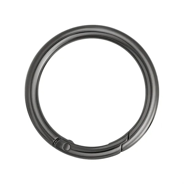 Durable 48mm (1 7/8") zinc alloy ring with a gunmetal finish.... from ASI 74585 Nu Promo International / Nu Promo Line