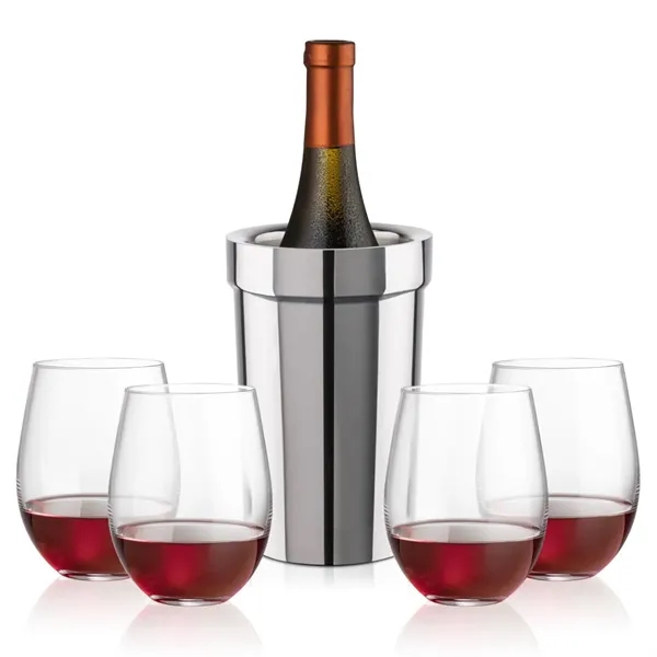 The Milano Wine Cooler & Wine Set combines sleek sophistication with... from ASI 84592 St Regis Group