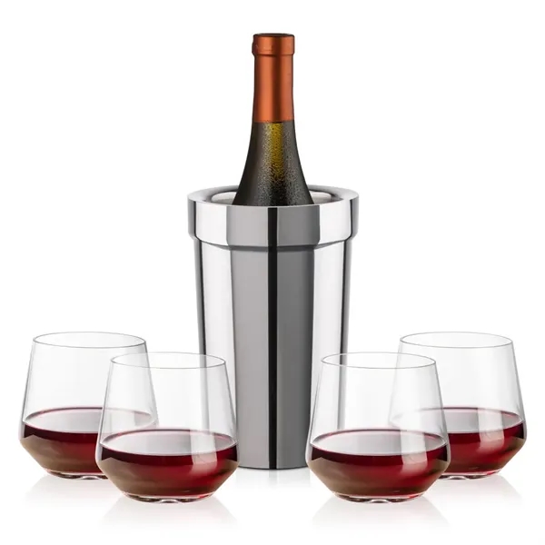 The Milano Wine Cooler & Wine Set combines sleek sophistication with... from ASI 84592 St Regis Group