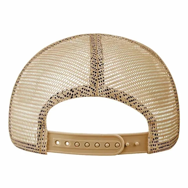 Order Custom Unstructured "Dad", Brushed Twill/Mesh, Snapback Baseball Caps. American Made... from ASI 73775 Unionwear