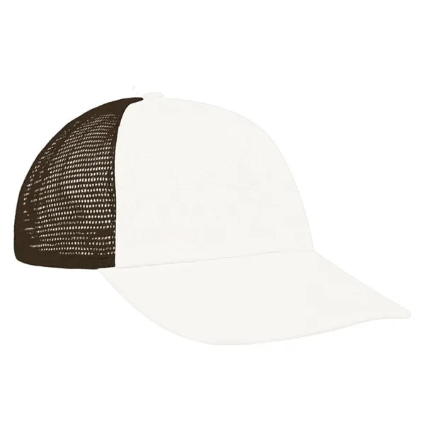 Order Custom Unstructured "Dad", Brushed Twill/Mesh, Velcro Strap Baseball Caps. Union... from ASI 73775 Unionwear