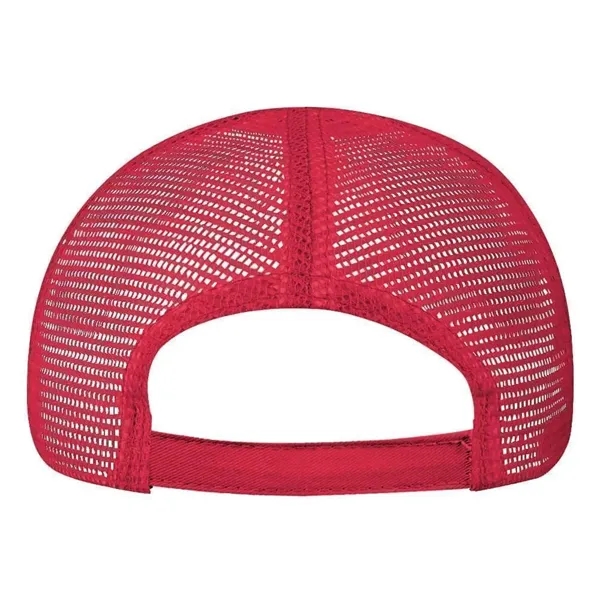 Order Custom Low Crown 5 Panel, Brushed Twill/Mesh, Velcro Strap Baseball... from ASI 73775 Unionwear