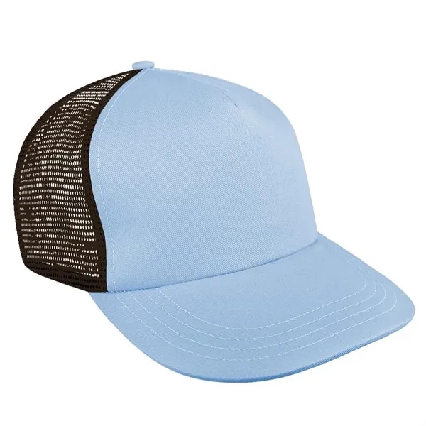 Order Custom Low Crown 5 Panel, Brushed Twill/Mesh, Velcro Strap Baseball... from ASI 73775 Unionwear