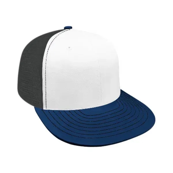 Order Custom Lowstyle Structured, Velcro Strap, Brushed Twill/Mesh Baseball Caps Union... from ASI 73775 Unionwear
