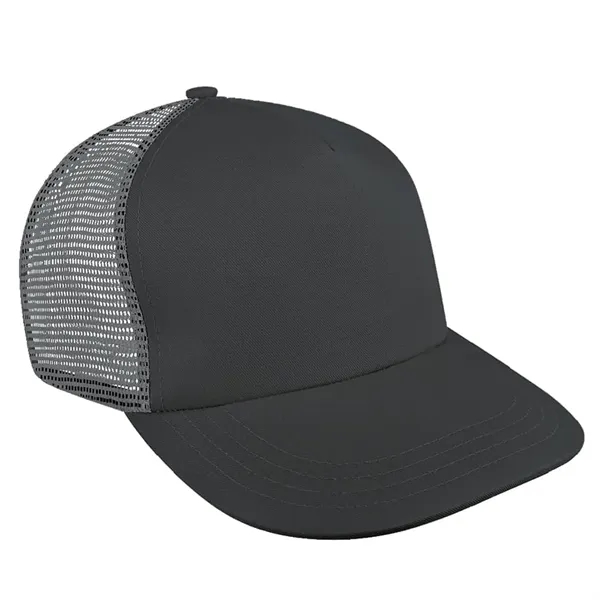 Order Custom High Crown Trucker, Brushed Twill/Mesh, Velcro Strap Baseball Caps.... from ASI 73775 Unionwear