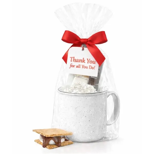 Camper Mug with Smores Kit, wrapped and tied with bow... from ASI 89971 Stuff A Mug