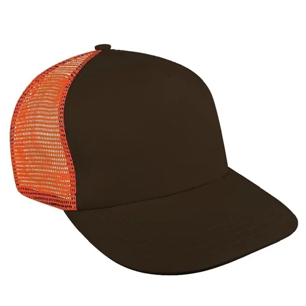 Order Custom Low Crown 5 Panel, Cotton Twill/Mesh, Velcro Strap Baseball... from ASI 73775 Unionwear