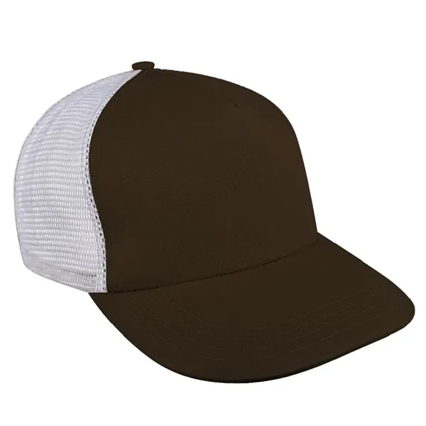 Order Custom Low Crown 5 Panel, Cotton Twill/Mesh, Velcro Strap Baseball... from ASI 73775 Unionwear