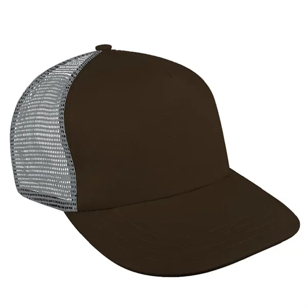 Order Custom Low Crown 5 Panel, Cotton Twill/Mesh, Velcro Strap Baseball... from ASI 73775 Unionwear
