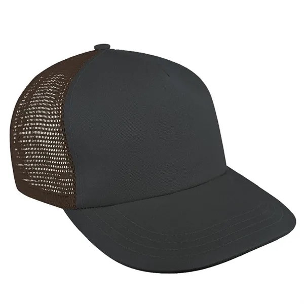 Order Custom Low Crown 5 Panel, Cotton Twill/Mesh, Velcro Strap Baseball... from ASI 73775 Unionwear