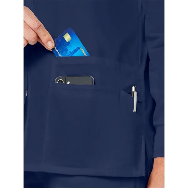 Dickies EDS Signature Women's Snap Front Warm-Up Jacket... from ASI 86018 Scrub Authority