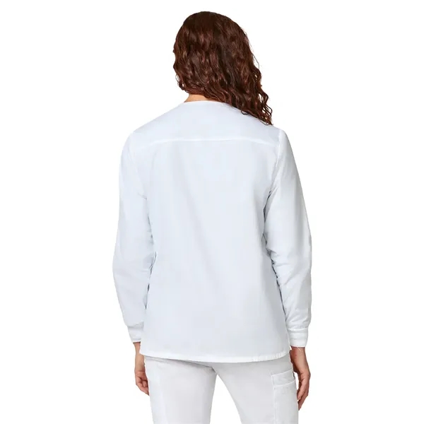 Dickies EDS Signature Women's Snap Front Warm-Up Jacket... from ASI 86018 Scrub Authority