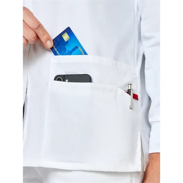 Dickies EDS Signature Women's Snap Front Warm-Up Jacket... from ASI 86018 Scrub Authority