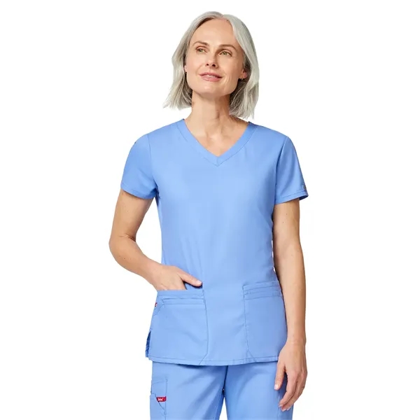 Dickies EDS Signature Junior Fit V-Neck Top... from ASI 86018 Scrub Authority