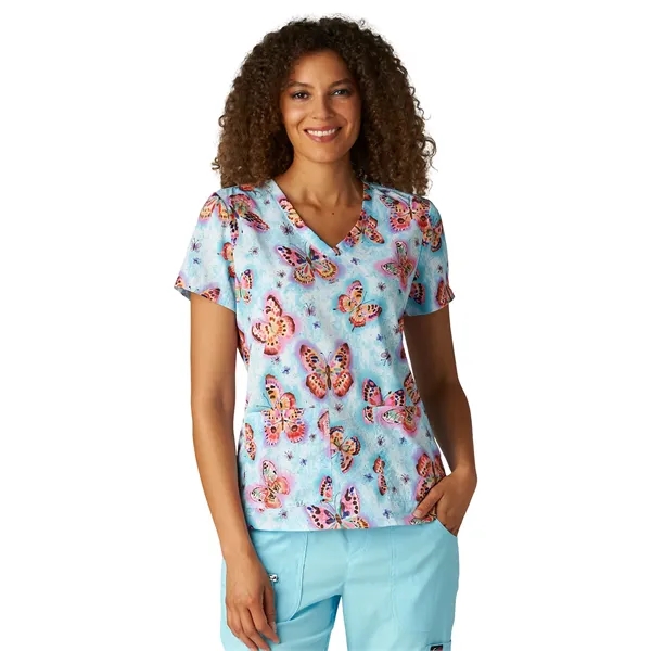Artist Series - Women's Two-Pocket Print Top... from ASI 86018 Scrub Authority