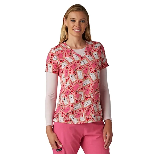 Artist Series - Women's Two-Pocket Print Top... from ASI 86018 Scrub Authority